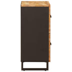 Armario auxiliar Marrón 60 x 33 x 75 cm Madera de mango maciza