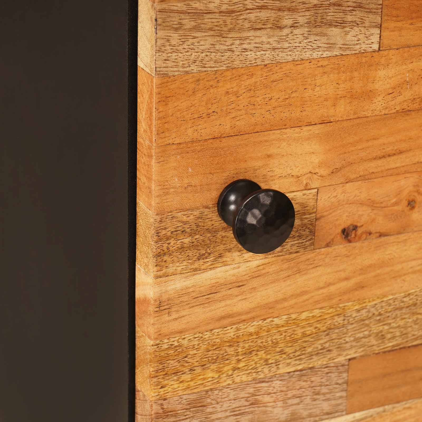 Alto Almacenamiento con estante Marrón 40 x 33 x 110 cm