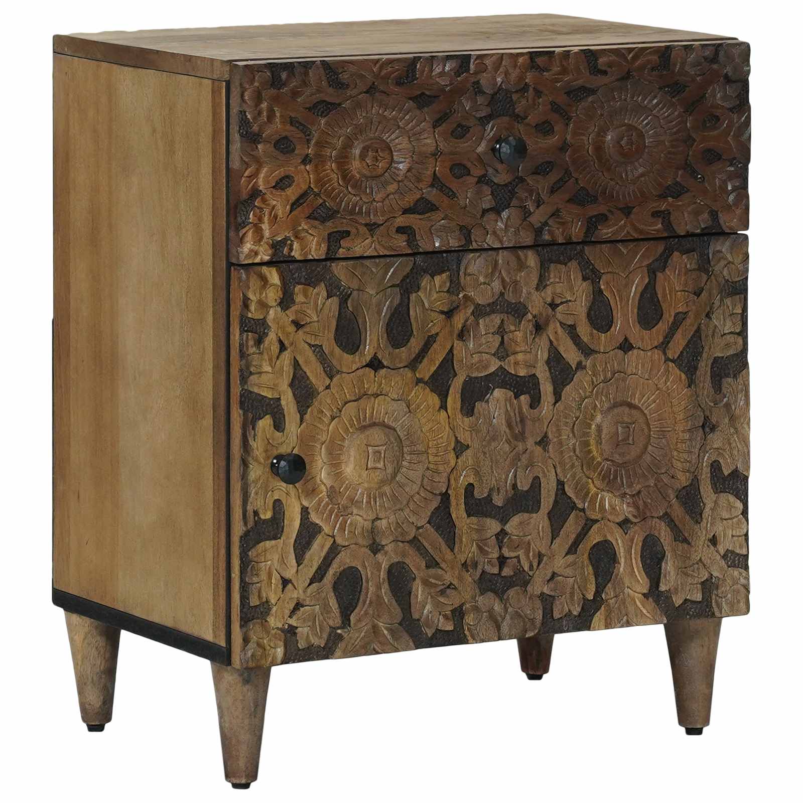 Móvel-cama com gaveta 50 x 33 x 60 cm Madeira de mangueira maciça