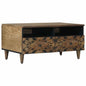 Mesa de Café con cajón 80 x 54 x 40 cm Madera de mango maciza