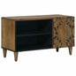 Mueble de TV 80 x 31,5 x 46 cm Madera de mango maciza