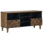 Mueble de TV 100 x 33,5 x 46 cm Madera de mango maciza