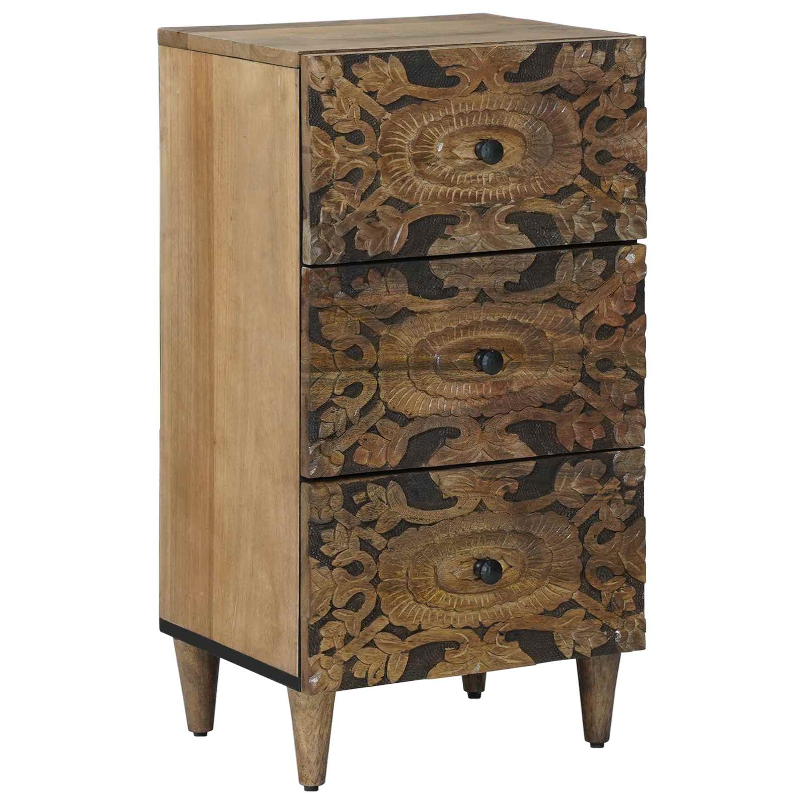 Aparador Marrón 40 x 33,5 x 75 cm Madera de mango maciza