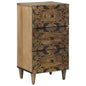 Brown Sideboard 40 x 33.5 x 75 cm Solid mango wood