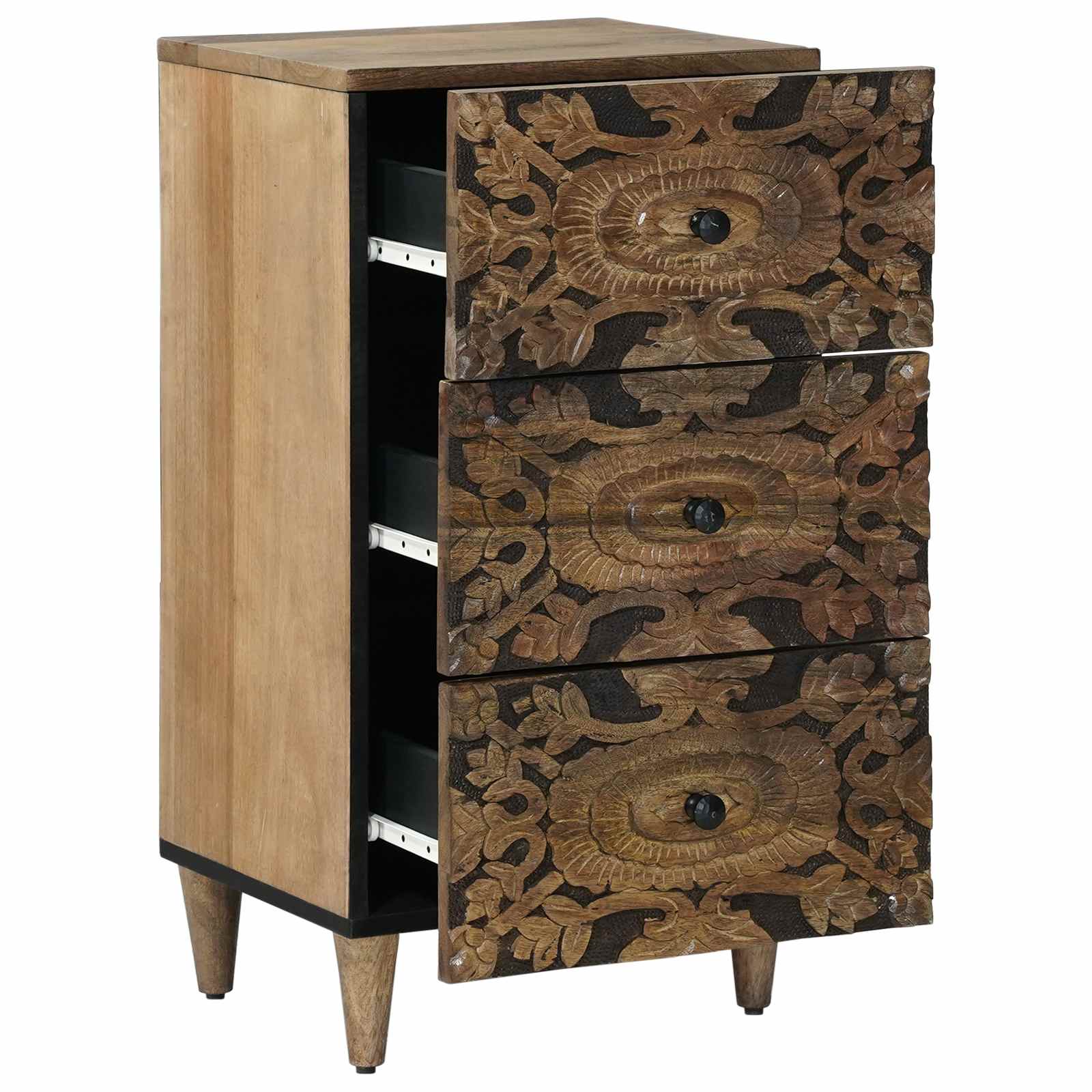 Aparador Marrón 40 x 33,5 x 75 cm Madera de mango maciza