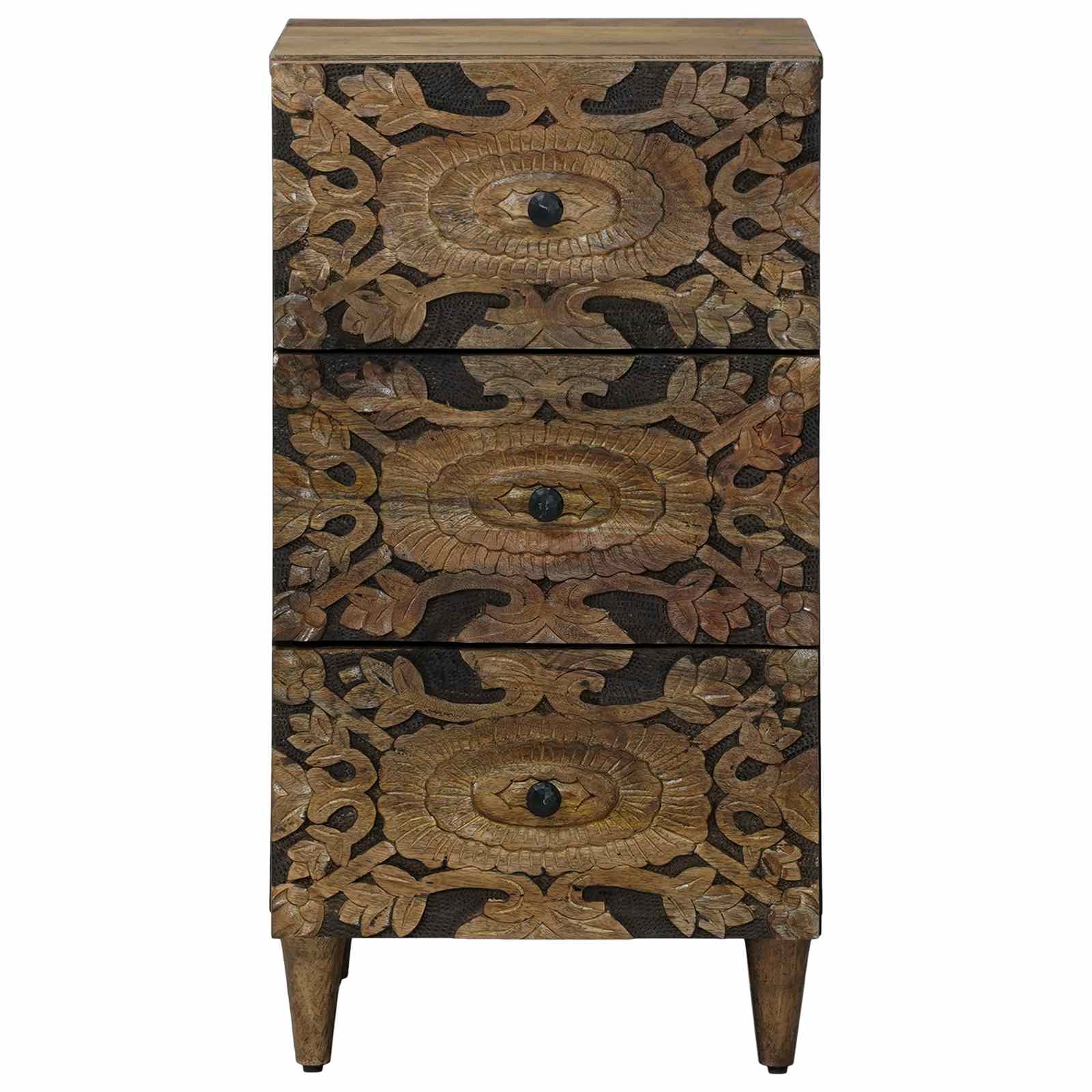 Aparador Marrón 40 x 33,5 x 75 cm Madera de mango maciza