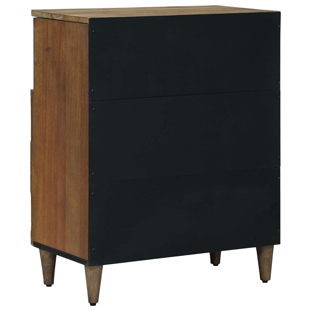Aparador Marrón 60 x 33,5 x 75 cm Madera de mango maciza