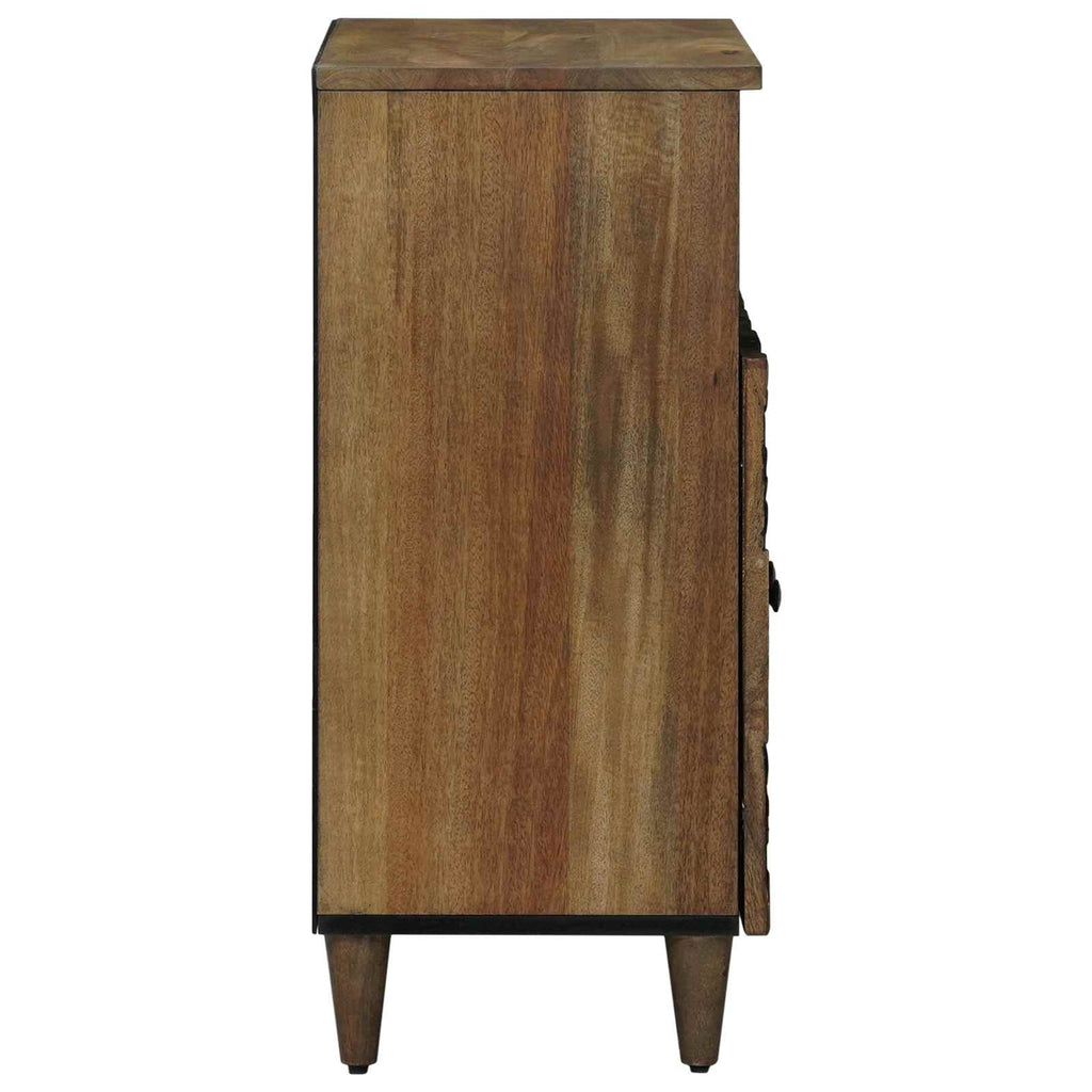 Aparador Marrón 60 x 33,5 x 75 cm Madera de mango maciza