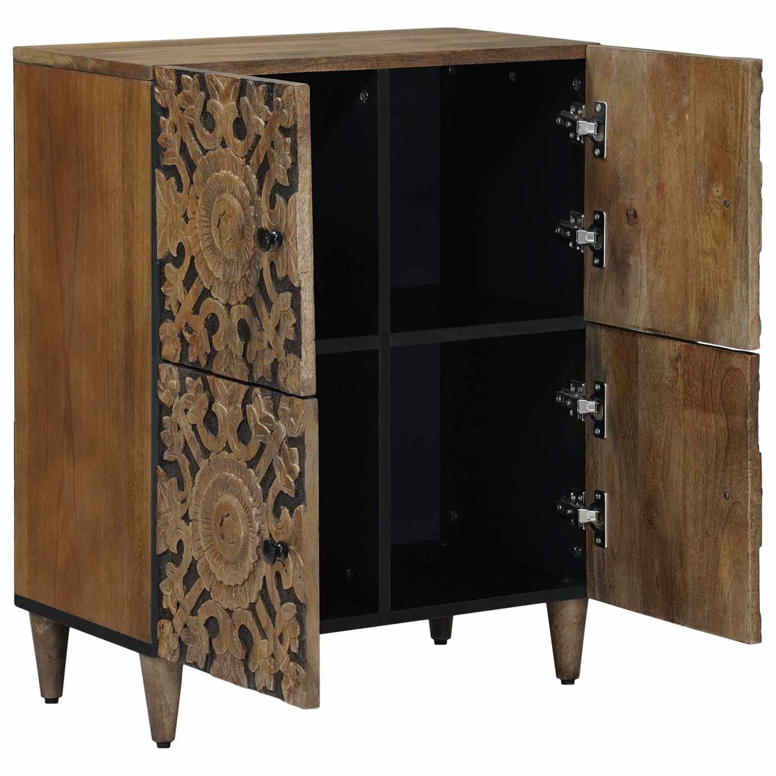 Aparador Marrón 60 x 33,5 x 75 cm Madera de mango maciza