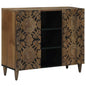 Aparador con estante 90 x 33,5 x 75 cm Madera de mango maciza
