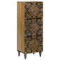 Tall cabinet 40 x 33.5 x 110 cm Solid mango wood