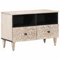 Mueble de TV 105 x 33,5 x 46 cm Madera de mango maciza