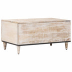 Mesa de Café 80 x 50 x 40 cm Madera de mango maciza
