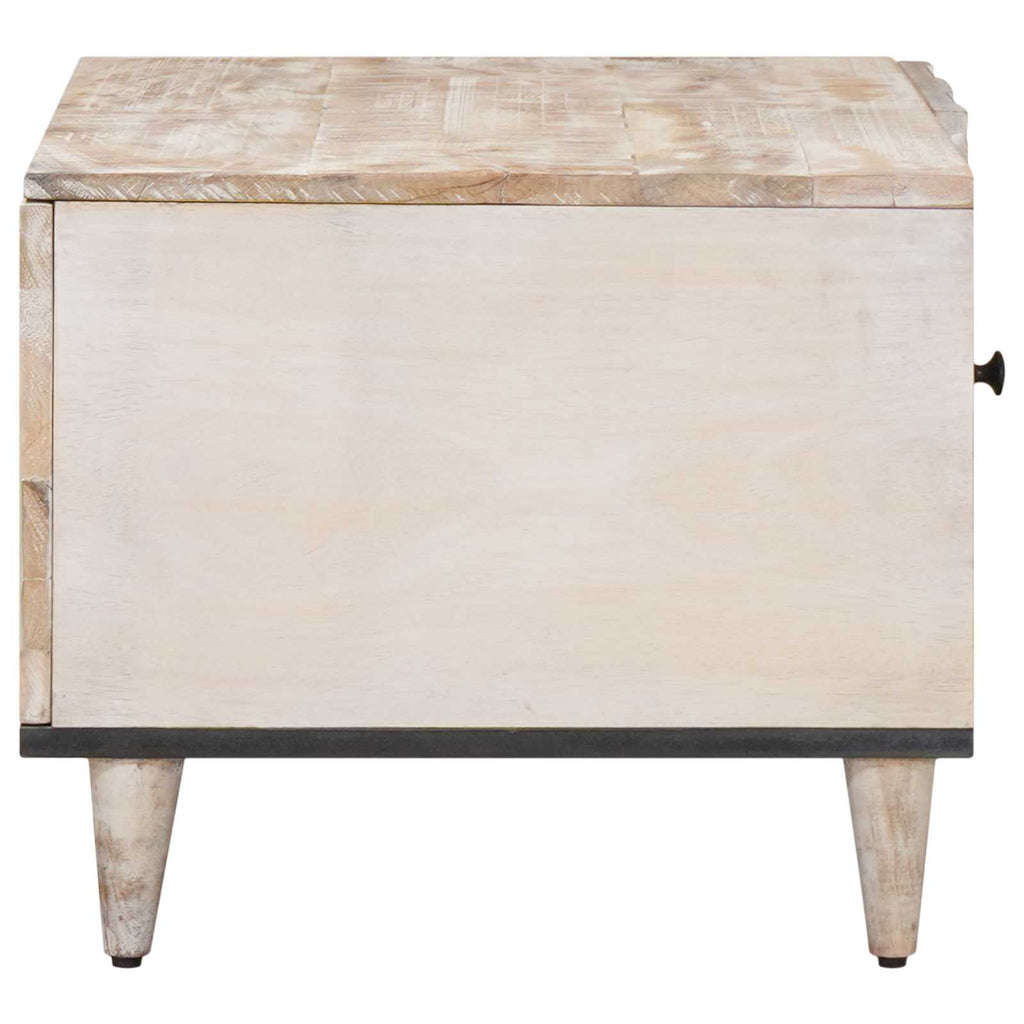 Mesa de Café 80 x 50 x 40 cm Madera de mango maciza