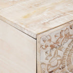 Mesa de Café 80 x 50 x 40 cm Madera de mango maciza