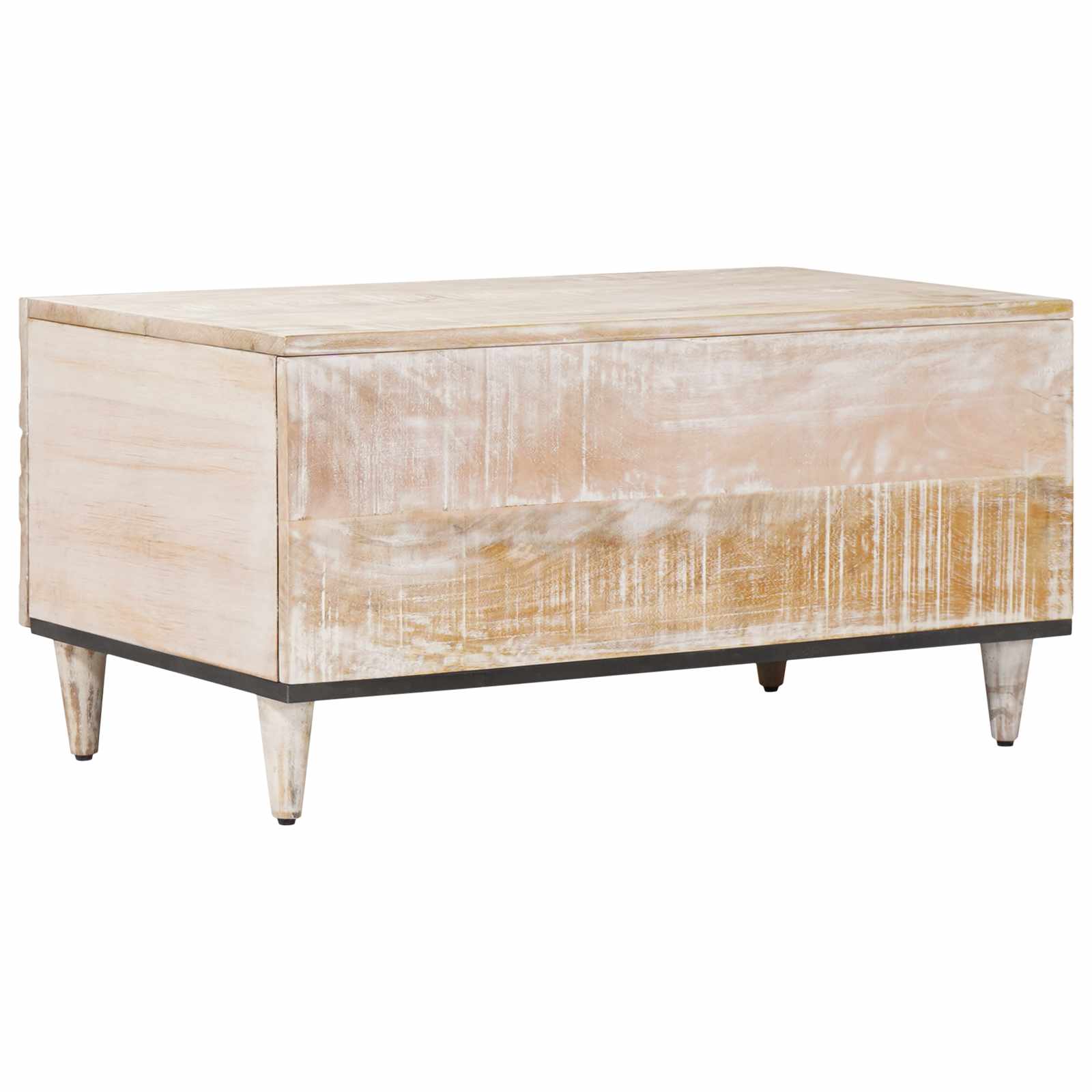 Mesa de Café 80 x 50 x 40 cm Madera de mango maciza