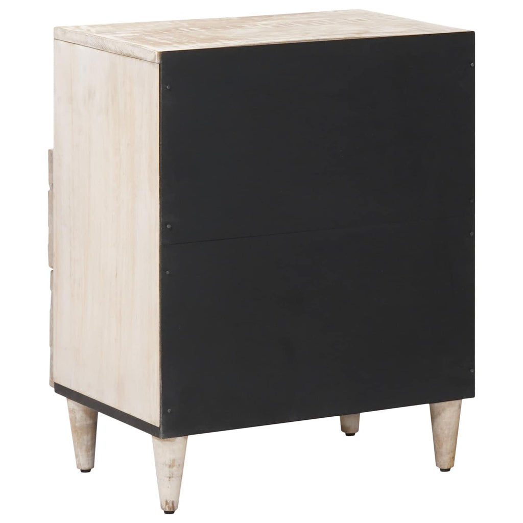 Mueble cama con cajón 50 x 33 x 60 cm Madera de mango maciza