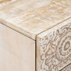 Mueble cama con cajón 50 x 33 x 60 cm Madera de mango maciza