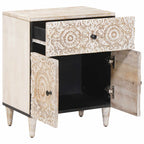 Mueble cama con cajón 50 x 33 x 60 cm Madera de mango maciza
