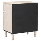 Mueble cama con cajón 50 x 33 x 60 cm Madera de mango maciza