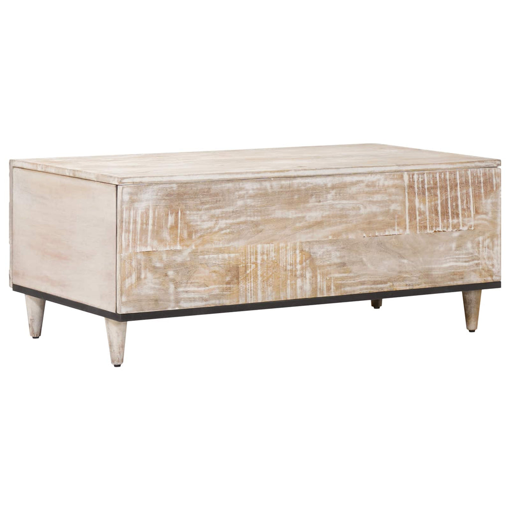 Mesa de Café 100 x 54 x 40 cm Madera de mango maciza