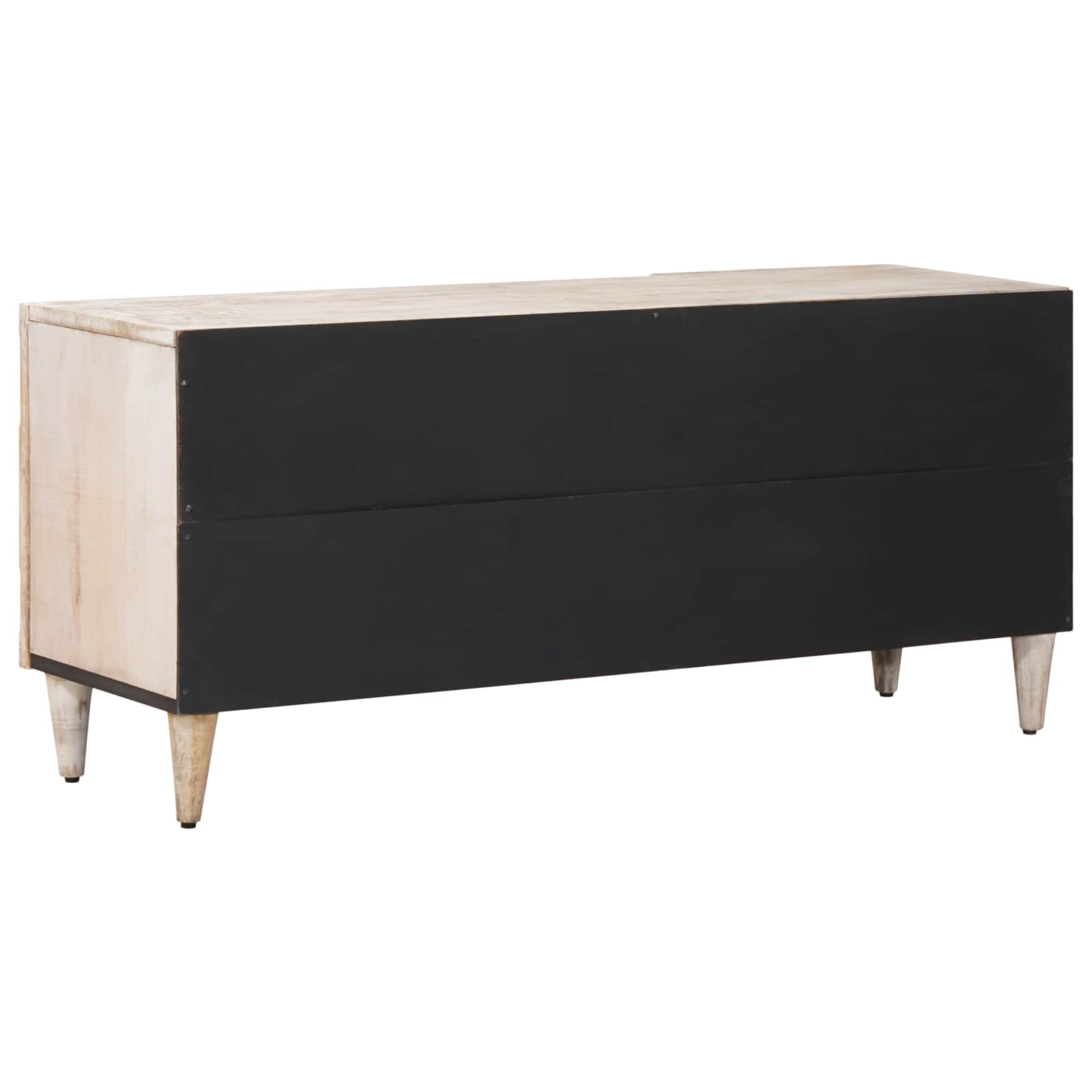 Mueble de TV 105 x 33,5 x 46 cm Madera de mango maciza