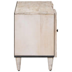 Mueble de TV 105 x 33,5 x 46 cm Madera de mango maciza