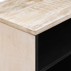 Mueble de TV 80 x 31,5 x 46 cm Madera de mango maciza