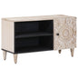 Mueble de TV 80 x 31,5 x 46 cm Madera de mango maciza
