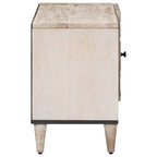 Mueble de TV 80 x 31,5 x 46 cm Madera de mango maciza