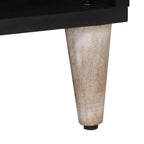 Mueble de TV 100 x 33,5 x 46 cm Madera de mango maciza