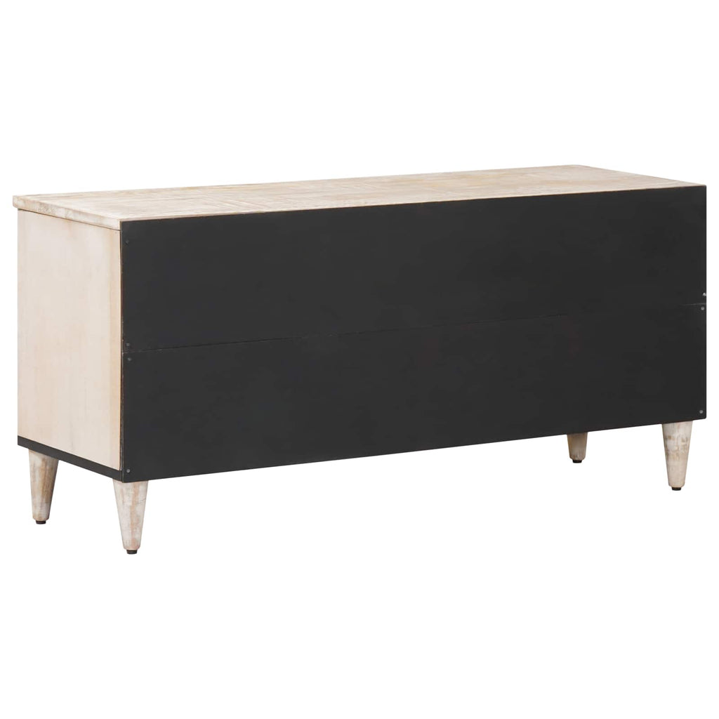 Mueble de TV 100 x 33,5 x 46 cm Madera de mango maciza