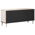 Mueble de TV 100 x 33,5 x 46 cm Madera de mango maciza
