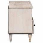 Mueble de TV 100 x 33,5 x 46 cm Madera de mango maciza