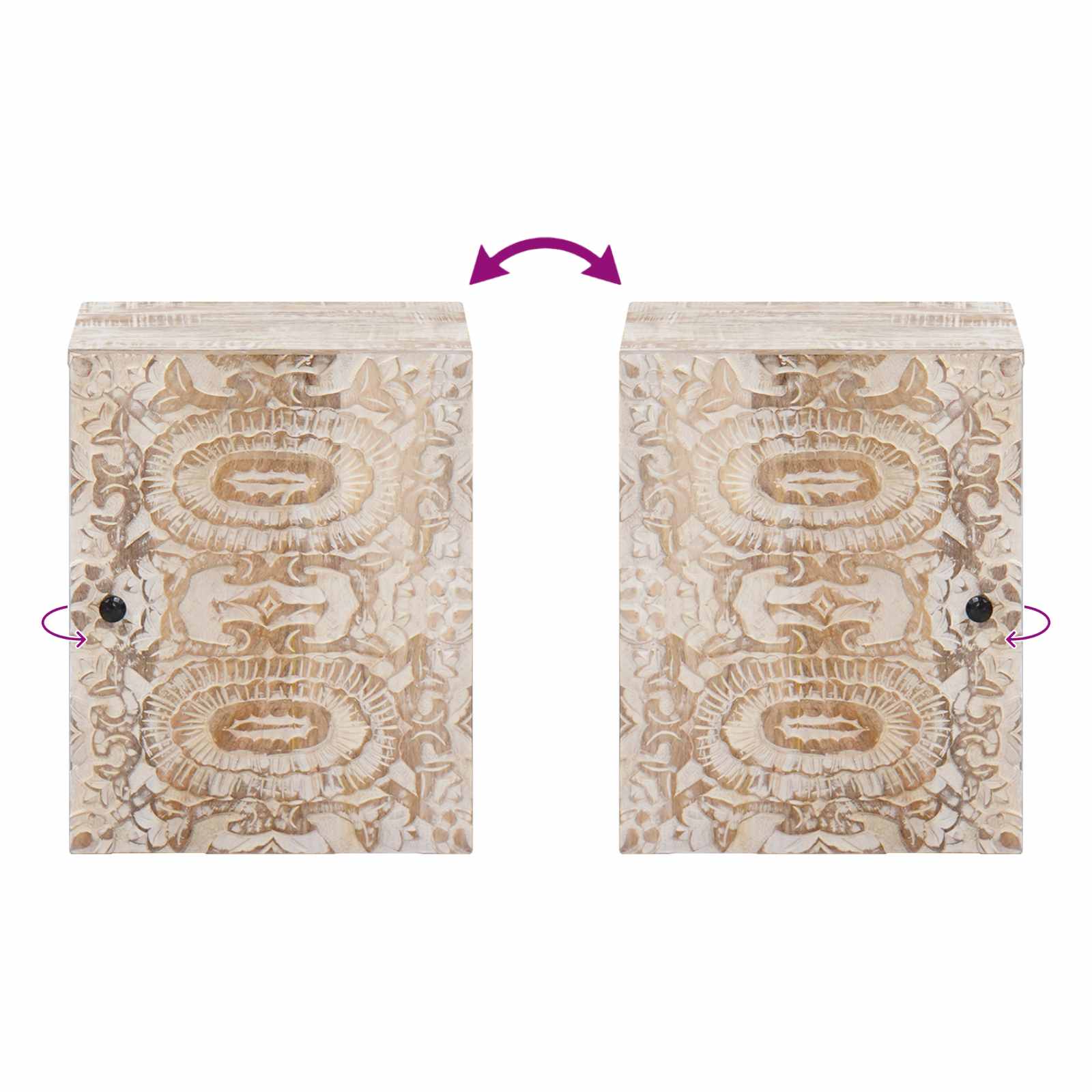 Gabinete Colgante de Baño con almacenamiento 38 x 33,5 x 48 cm