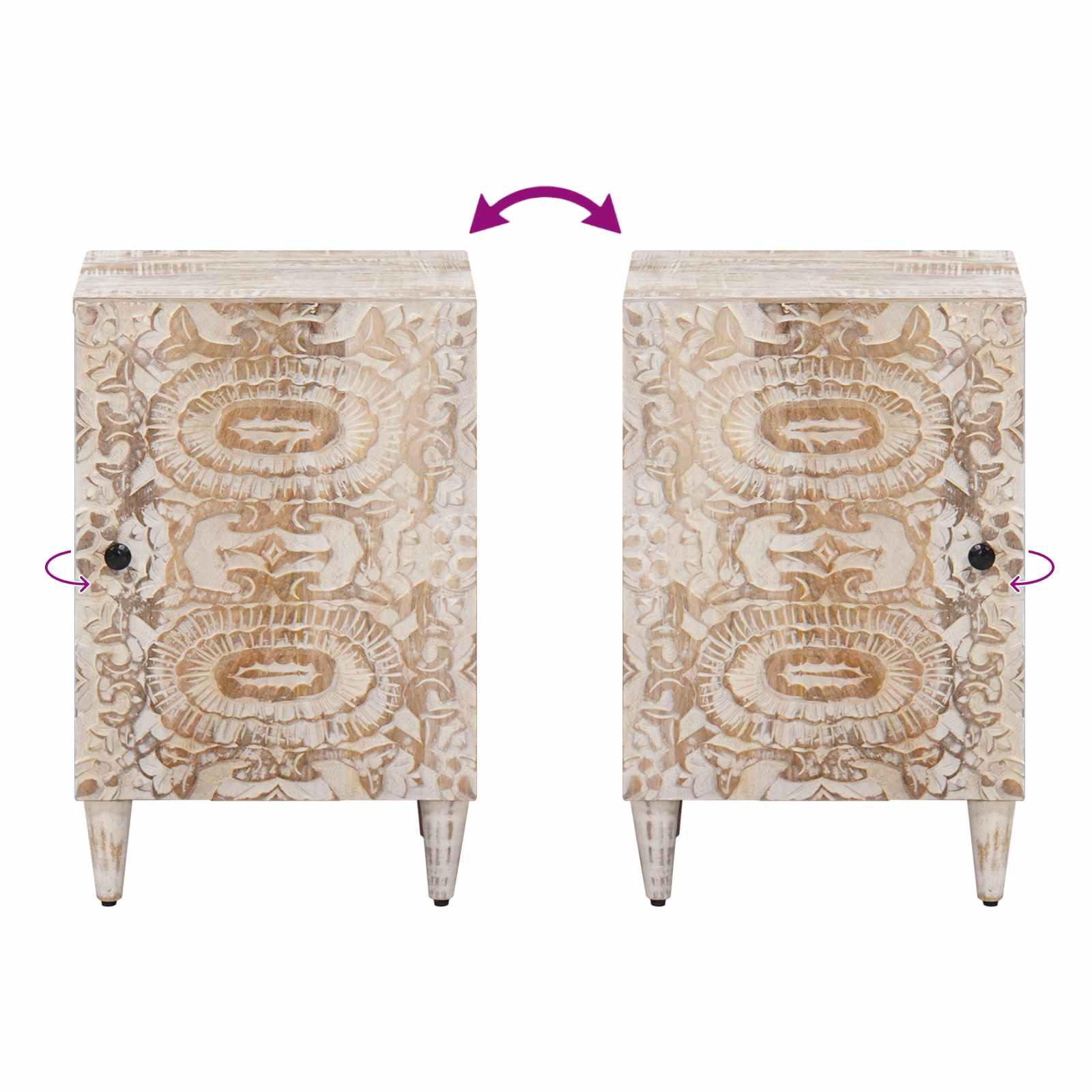 Mueble de Cuarto de Baño con almacenamiento 38 x 33,5 x 58 cm
