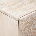 Aparador con cajón 40 x 33,5 x 75 cm Madera de mango maciza