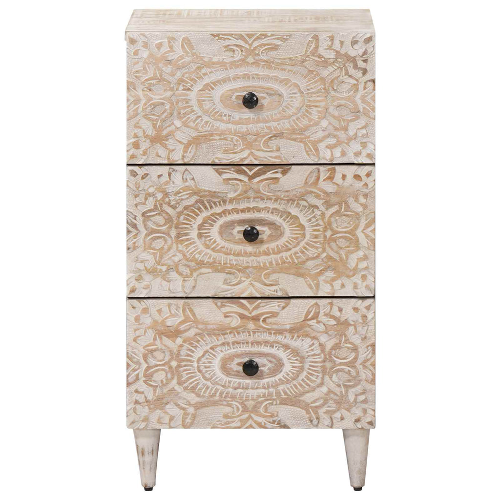 Aparador con cajón 40 x 33,5 x 75 cm Madera de mango maciza
