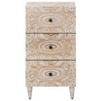 Aparador con cajón 40 x 33,5 x 75 cm Madera de mango maciza