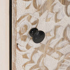 Aparador con puerta 40 x 33,5 x 75 cm Madera de mango maciza