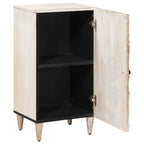 Aparador con puerta 40 x 33,5 x 75 cm Madera de mango maciza