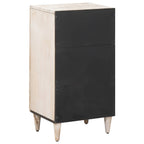 Aparador con puerta 40 x 33,5 x 75 cm Madera de mango maciza