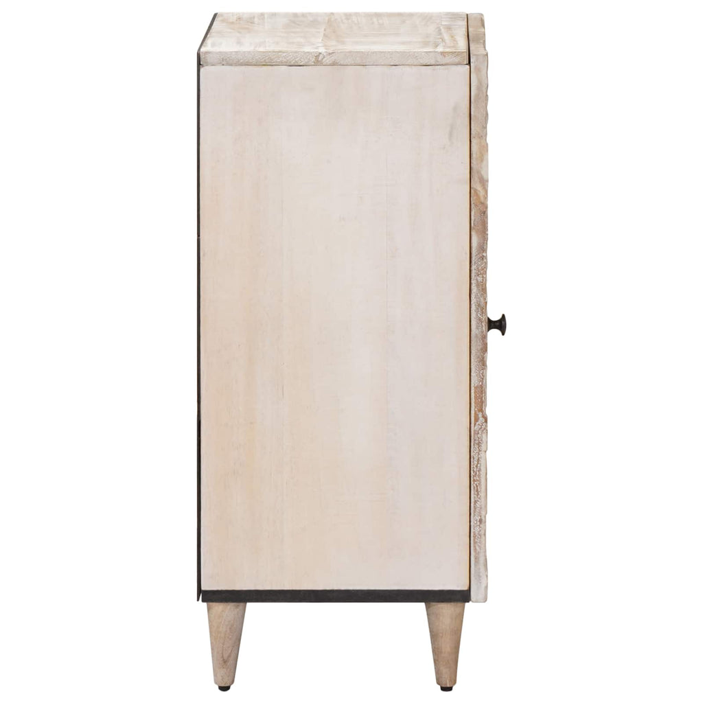 Aparador con puerta 40 x 33,5 x 75 cm Madera de mango maciza