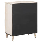 Aparador con puerta 60 x 33,5 x 75 cm Madera de mango maciza