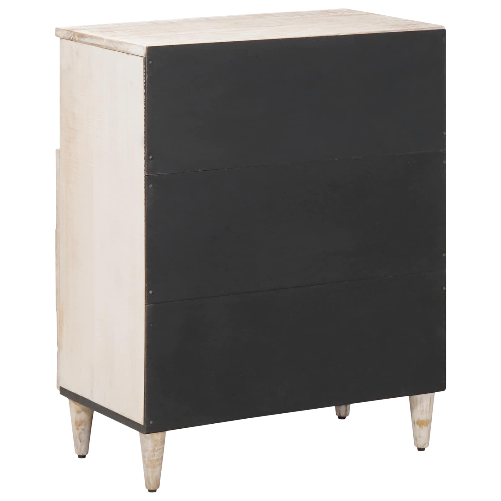 Aparador con puerta 60 x 33,5 x 75 cm Madera de mango maciza