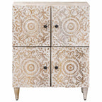 Aparador con puerta 60 x 33,5 x 75 cm Madera de mango maciza