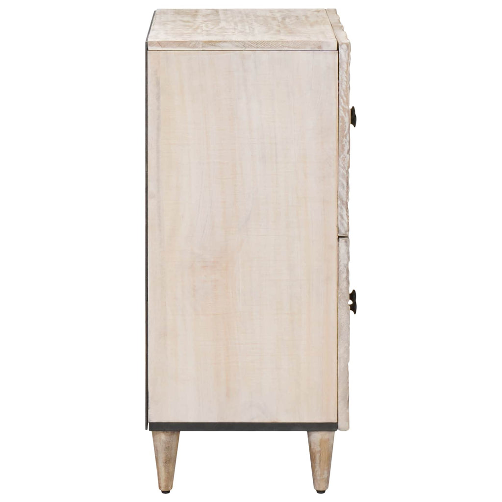 Aparador con puerta 60 x 33,5 x 75 cm Madera de mango maciza