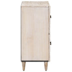Aparador con puerta 60 x 33,5 x 75 cm Madera de mango maciza