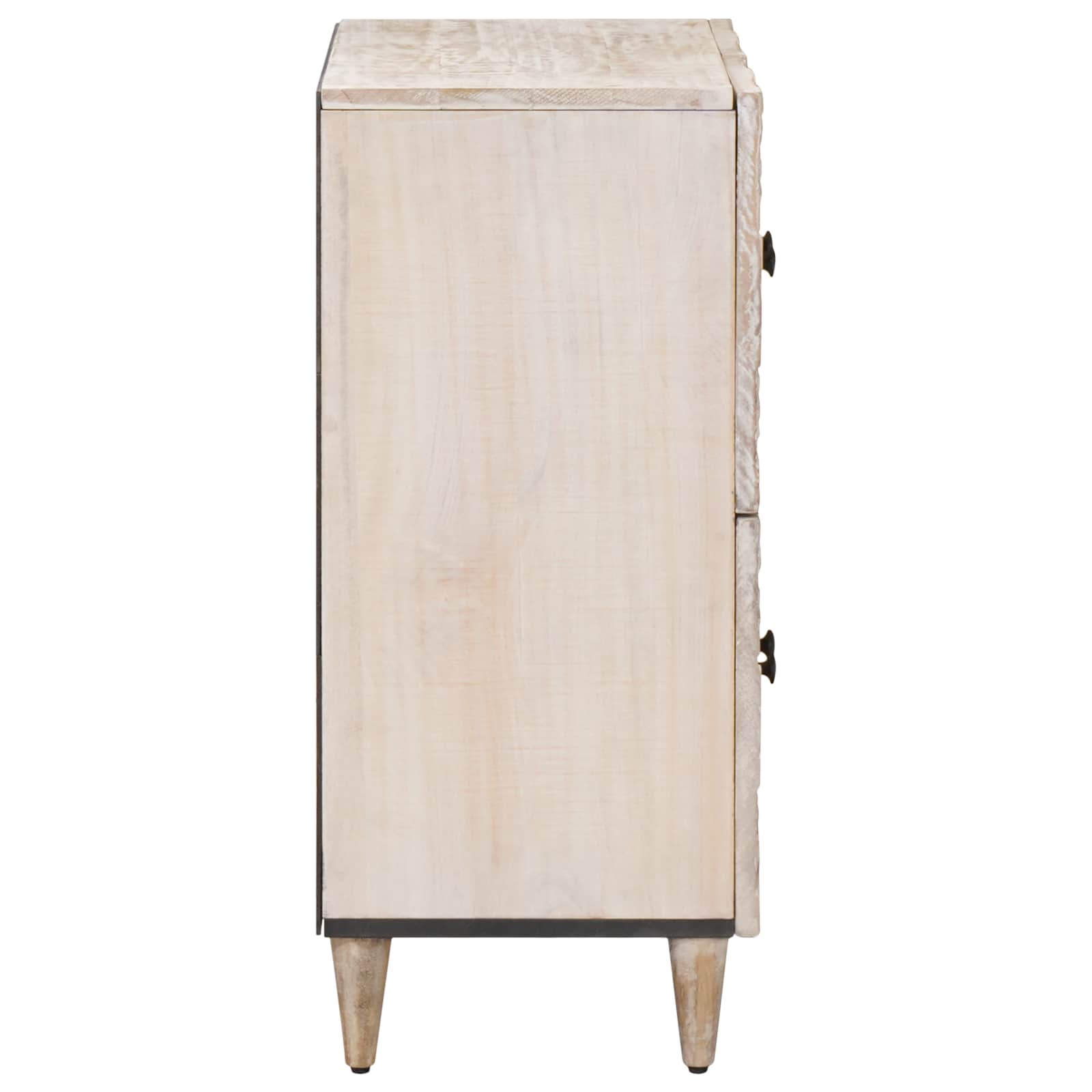 Aparador con puerta 60 x 33,5 x 75 cm Madera de mango maciza