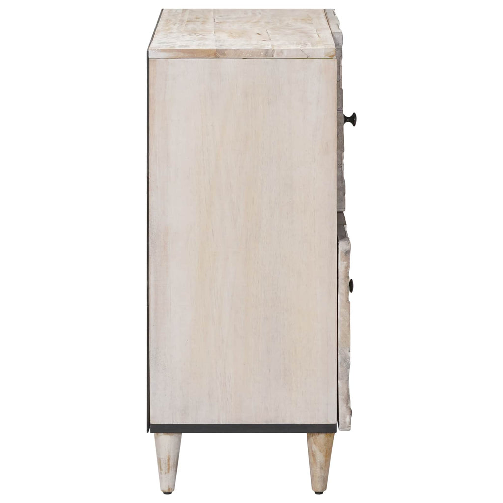 Aparador con puerta 80 x 33,5 x 75 cm Madera de mango maciza
